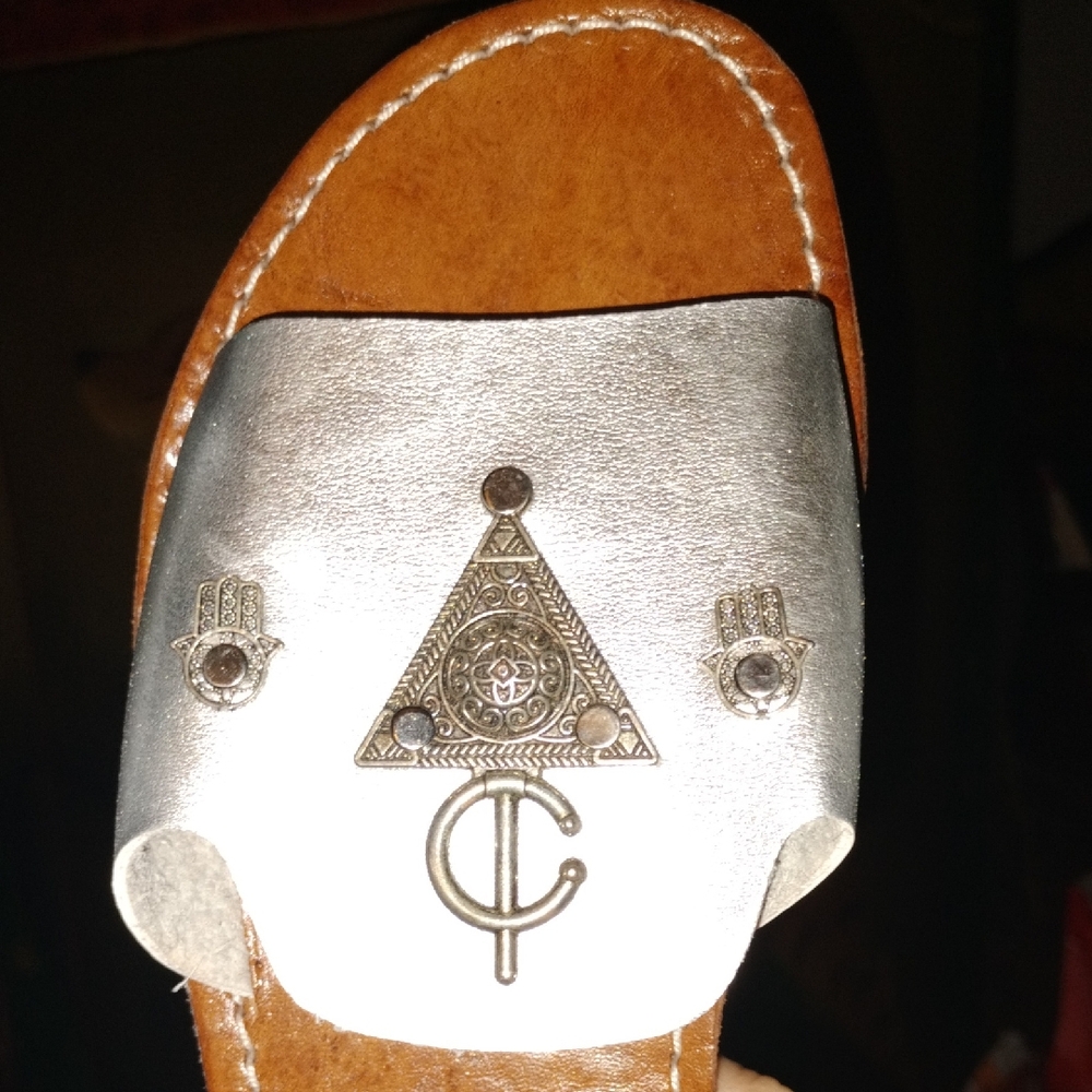 Moroccan Unisex Slide Leather Sandals